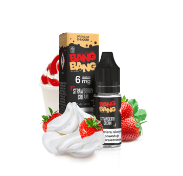 BANG BANG STRAWBERRY CREAM 6MG, 10ML