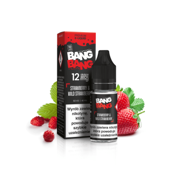 BANG BANG STRAWBERRY & WILD STRAWBERRY 12MG, 10ML
