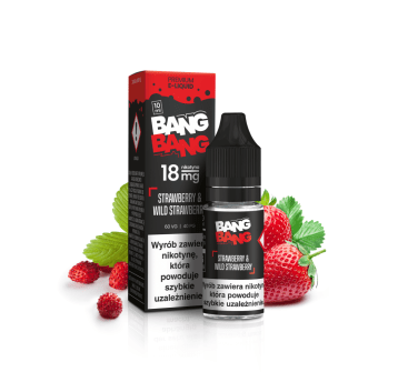 BANG BANG STRAWBERRY & WILD STRAWBERRY 18MG, 10ML