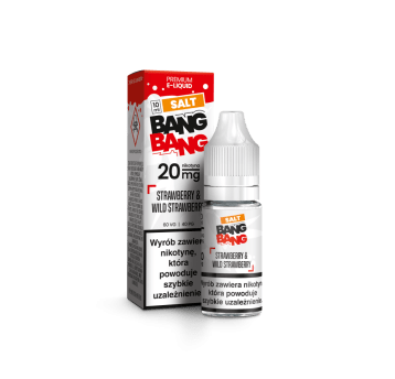 BANG BANG STRAWBERRY & WILD STRAWBERRY SALT 20MG 10ML