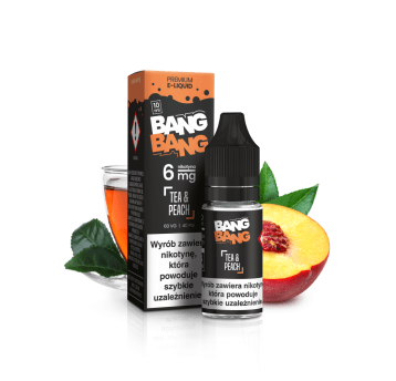BANG BANG TEA & PEACH 6MG, 10ML