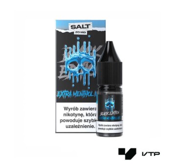 LIQUID DARK LINE BLACK SALT - EXTRA MENTHOL ICE 20MG