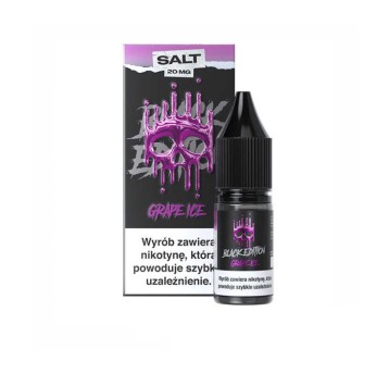 LIQUID DARK LINE BLACK SALT - GRAPE ICE 20MG