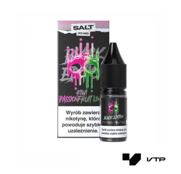 LIQUID DARK LINE BLACK SALT - KIWI PASSIONFRUIT LIME 20MG