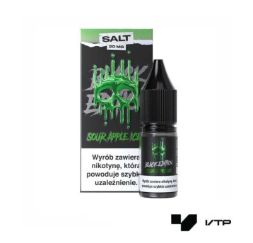 LIQUID DARK LINE BLACK SALT - SOUR APPLE ICE 20MG