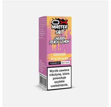 LIQUID OXVA OX MASTER SALT - CHERRY PEACH LEMON 10ML 20MG