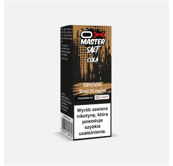 LIQUID OXVA OX MASTER SALT - COLA 10ML 20MG