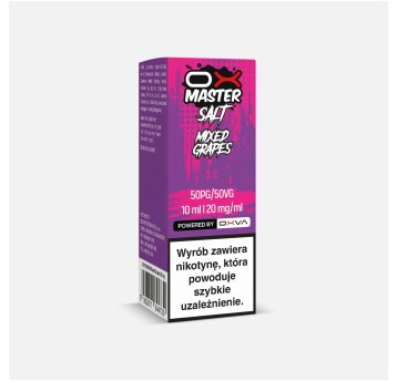 LIQUID OXVA OX MASTER SALT - MIXED GRAPES 10ML 20MG