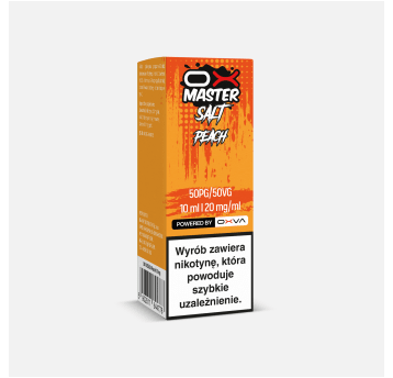 LIQUID OXVA OX MASTER SALT - PEACH 10ML 20MG