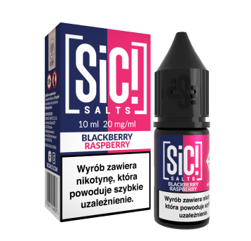 LIQUID SIC! SALTS DUPLEX 10ML - BLACKBERRY RASPBERRY 20MG
