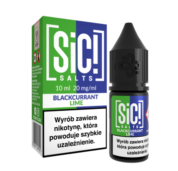 LIQUID SIC! SALTS DUPLEX 10ML - BLACKCURRANT LIME 20MG