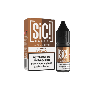 LIQUID SIC! SALTS DUPLEX 10ML - COFFEE TOBACCO 20MG