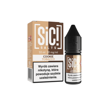 LIQUID SIC! SALTS DUPLEX 10ML - COOKIE TOBACCO 20MG