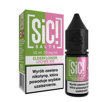 LIQUID SIC! SALTS DUPLEX 10ML - ELDERFLOWER LYCHEE 20MG