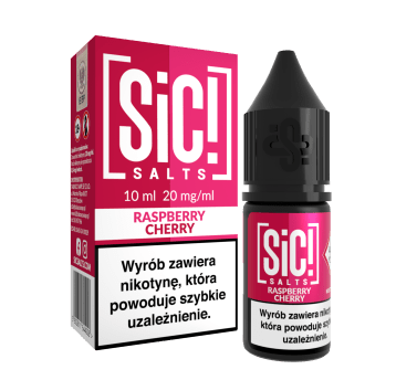 LIQUID SIC! SALTS DUPLEX 10ML - RASPBERRY CHERRY 20MG