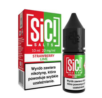 LIQUID SIC! SALTS DUPLEX 10ML - STRAWBERRY LIME 20MG