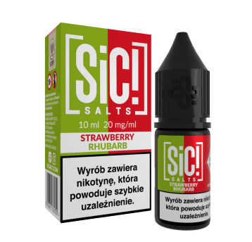 LIQUID SIC! SALTS DUPLEX 10ML - STRAWBERRY RHUBARB 20MG