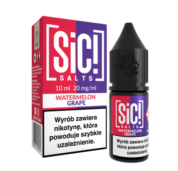 LIQUID SIC! SALTS DUPLEX 10ML - WATERMELON GRAPE 20MG