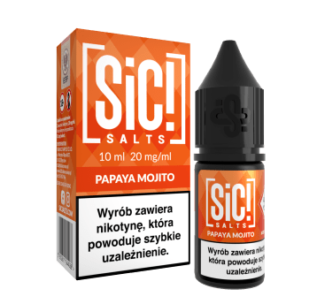 LIQUID SIC! SALTS MOJITO 10ML - PAPAYA MOJITO 20MG