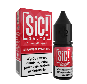 LIQUID SIC! SALTS MOJITO 10ML - STRAWBERRY MOJITO 20MG