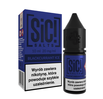 LIQUID SIC! SALTS SIMPLEX 10ML - BLACKCURRANT ICE 20MG