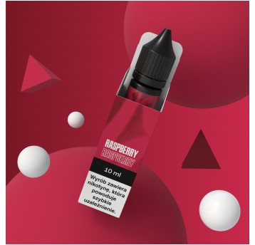 LIQUID VJUICE GO+ 10ML - RASPBERRY 12MG, 10ML