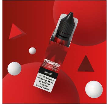 LIQUID VJUICE GO+ 10ML - STRAWBERRY 18MG, 10ML