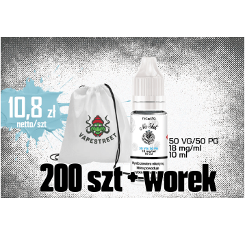 Shot - Nikotyna 50/50 18mg 10ml - 200 szt