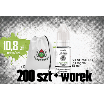 Shot - Nikotyna 50/50 20mg 10ml - 200 szt