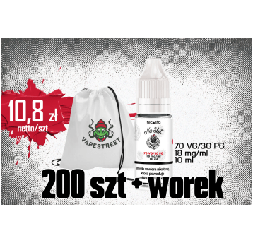 Shot - Nikotyna 70/30 18mg 10ml - 200 szt