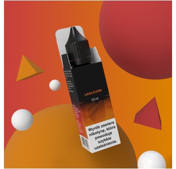 VBAR SALT E-LIQUID 10ML - LAVA FLOW 20MG