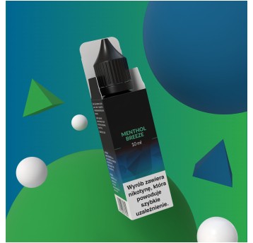 VBAR SALT E-LIQUID 10ML - MENTHOL BREEZE 20MG