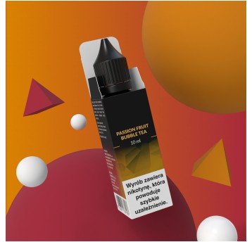 VBAR SALT E-LIQUID 10ML - PASSION FRUIT BUBLE TEA 20MG